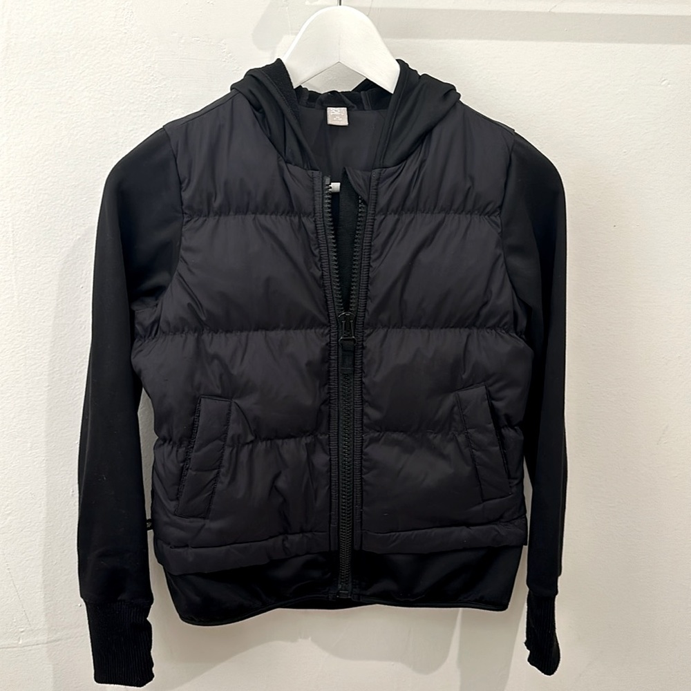Athleta Girl Puff Down Zip Jacket sz 8-10
